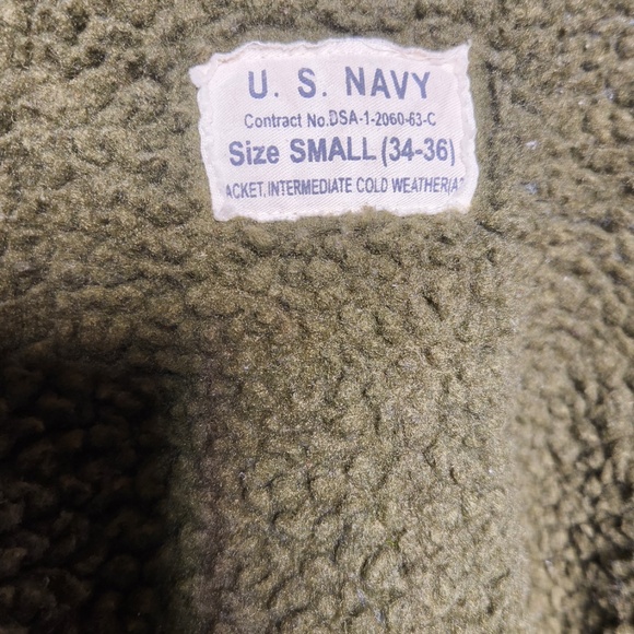 Vintage U.S Navy Mens Jacket Bronson Clothing Company - Picture 5 of 16